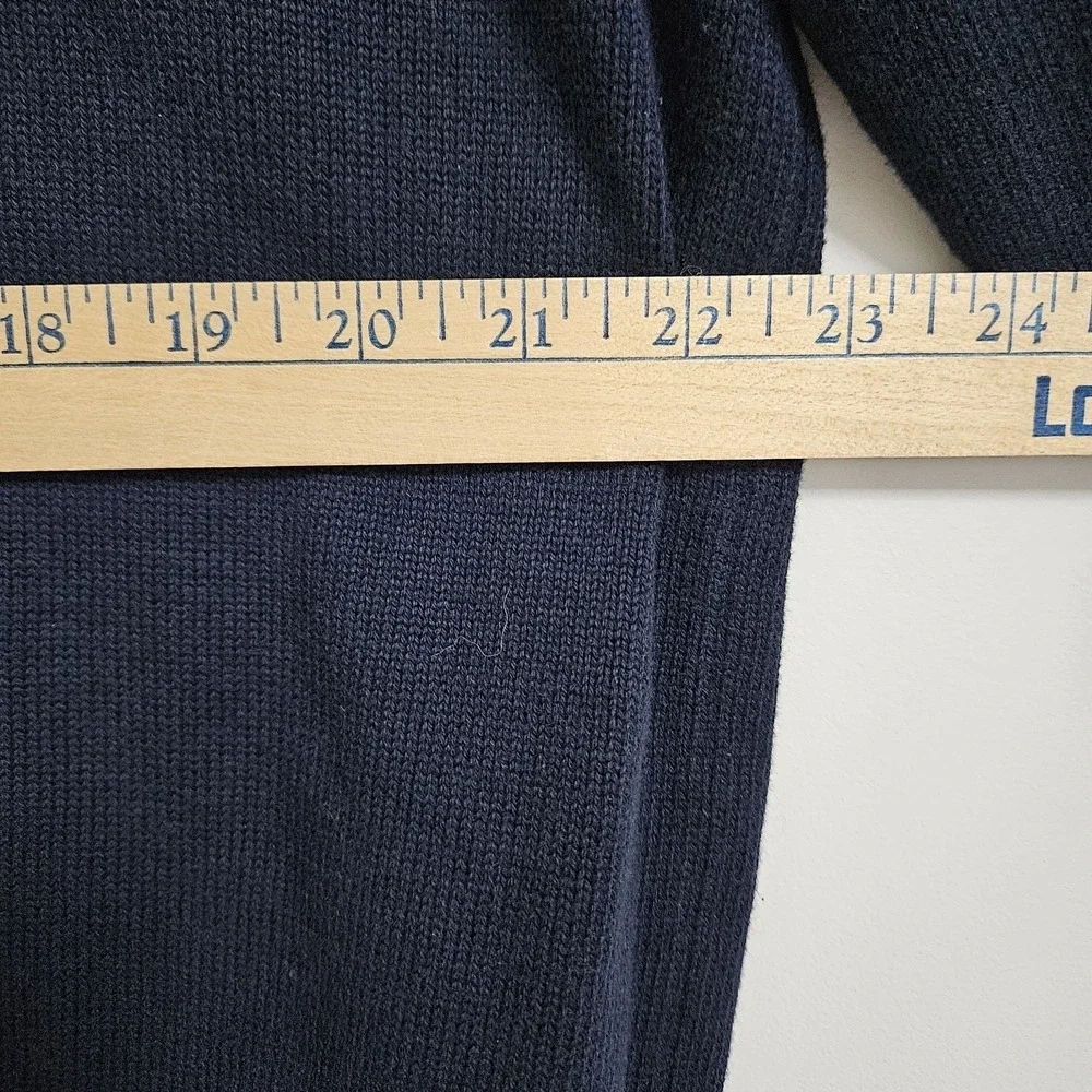 Nautica Sweater Mens XL Navy Sailing Team Yacht‎ Club Graphic Cotton Crewneck